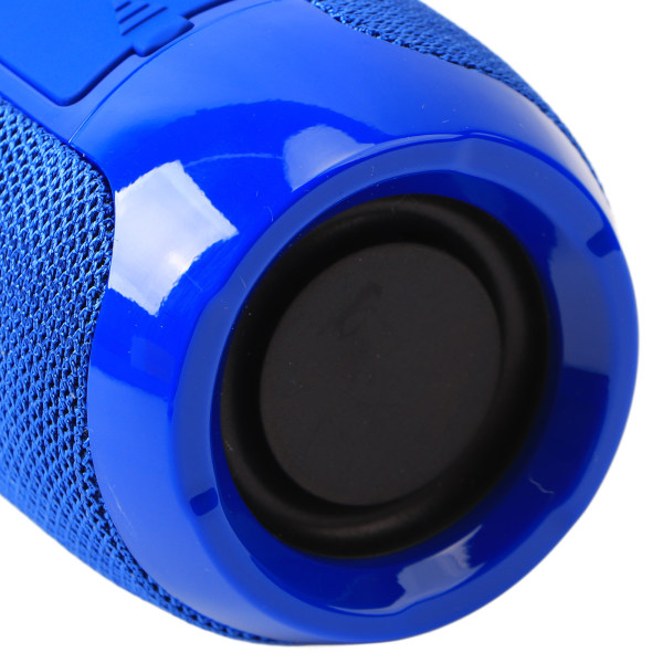 Kannettava Bluetooth-kaiutin, vedenpitävä, kaksoiskalvo, kestävä Bluetooth-subwoofer ulkokäyttöön, sininen