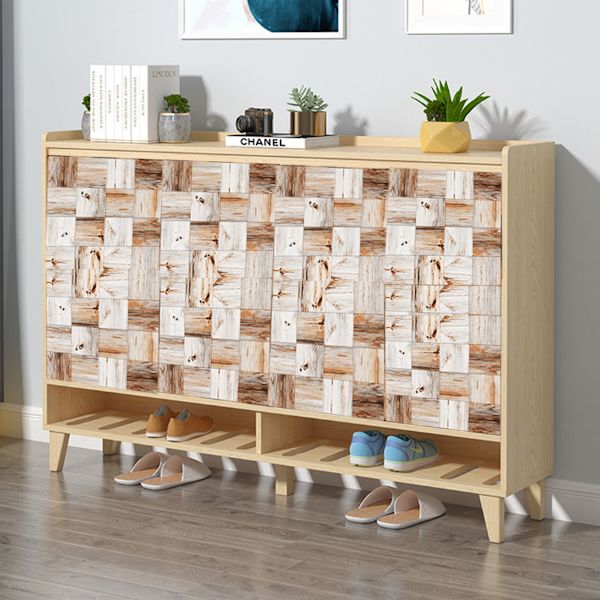 Kuori ja liimaa laatta 20 arkkia Vedenpitävä backsplash keittiölaattatarroille Itsekiinnittyvä lattialaatta PVC-seinälaatta DIY-laattatarrat