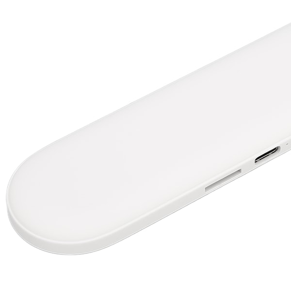 Bluetooth-kuddespeakers, bärbar minibenledande sovande högtalare med stereobas för djup sömn, vit