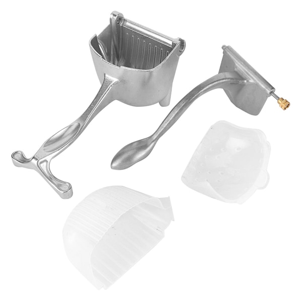 Kraftig manuell juicepress, halkfri stabil bas säkerställer säkerhet och stabilitet, aluminiumlegeringskonstruktion för robust prestanda, enkel juicepressning