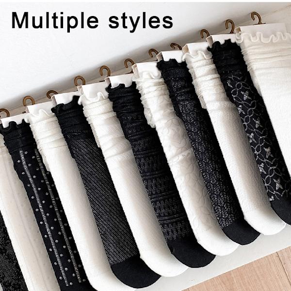 Söta strumpor tunna strumpor, bekväma tyger, fashionabla och gå
