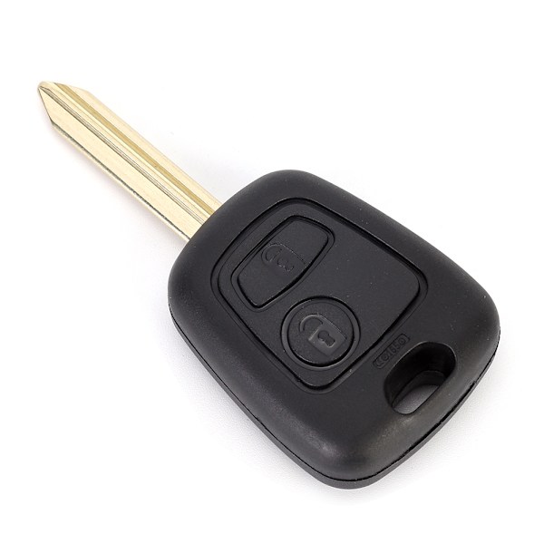 Nyckelringfodral för bil 2 knappar ABS-skydd Tillbehör Passar Citroen C1 C2 C3 C4 Xsara Picasso