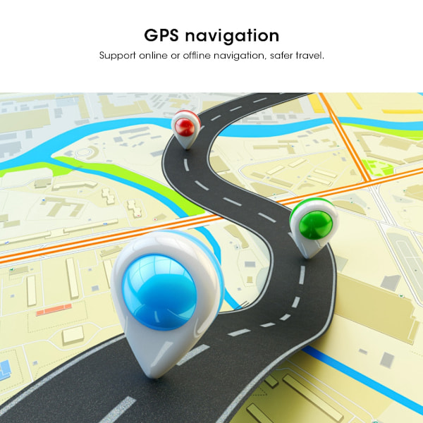 7 tums enkel Din bilstereo GPS Navigationssystem Främre USB Teleskopisk Skärm Bluetooth HF Radio Stereo AIOScreen Popup Manuellt