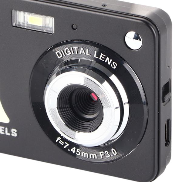 4K digitalkamera med 2,7 tommers LCD innebygd fylllys 48MP 8x zoom anti-shake lommekamera for fotografering Vlogging