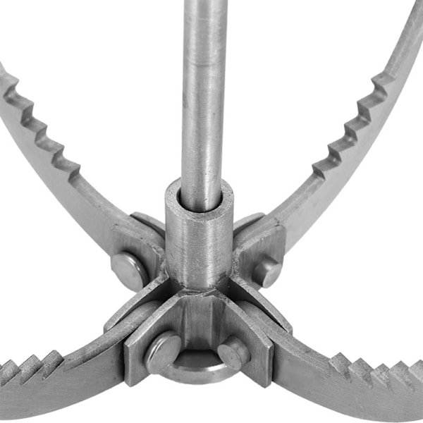 Explorer's Essential, Rostfri Grappling Hook, Multifunktionellt Räddningsverktyg, Kompakt Hopfällbar Gripkrok, Utomhustillbehör för Överlevnad, Hög Hållfasthet