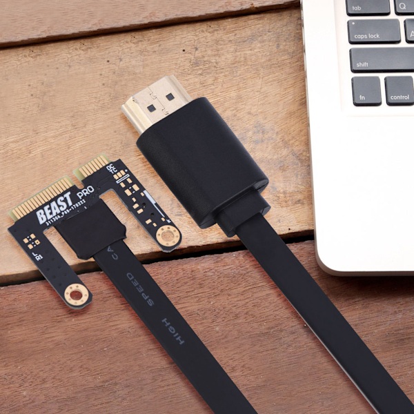 EXP GDC Beast HDMI till Mini PCI-E Kabel