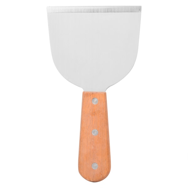 Grillskrape i rustfritt stål for grill, grill, kjøkken, matlaging, biff, stekt spade, pannekakespade