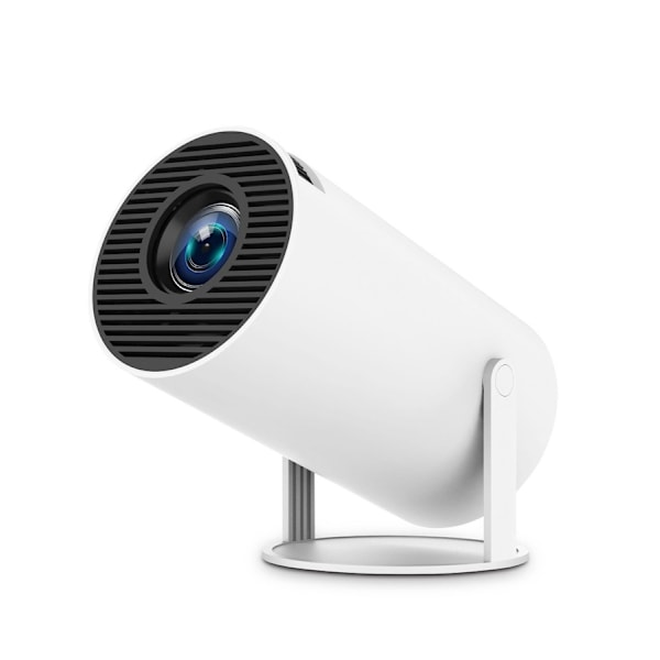 Mini Projektor, 4K Full HD 1080P Multimedia-kompanjon, 180° Rotation För Flexibel Placering, Automatisk Keystone-korrigering För Omedelbar Justering, Idealisk