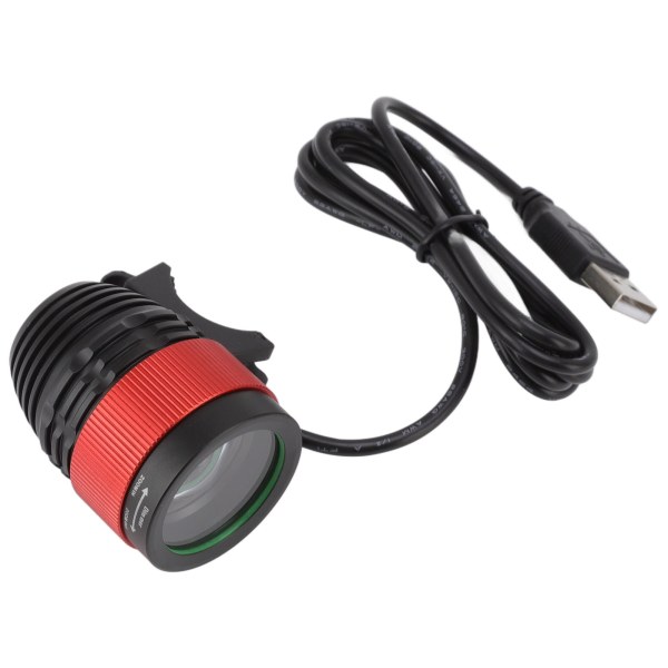 LED sykkellys 2000LM terrengsykkel frontlykt USB-lading sykkel