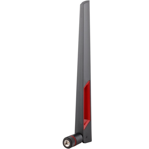 SMA Han Y210 2.4G 5.8G Dual Band Høj Forøgelse WiFi 12DBI Antenne til Trådløse Routere Sort