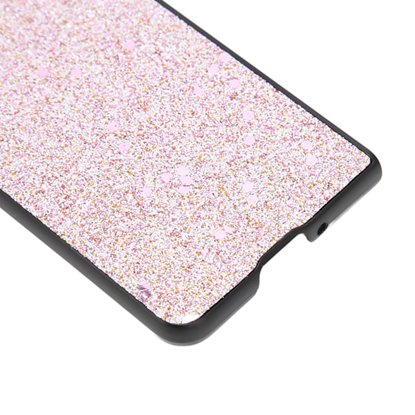Puhelimen suojakotelo Bling Puhelimen kansi Naarmuuntumaton Glitter-kotelo Galaxy Z Fold 3:lle Välkkyvä vaaleanpunainen