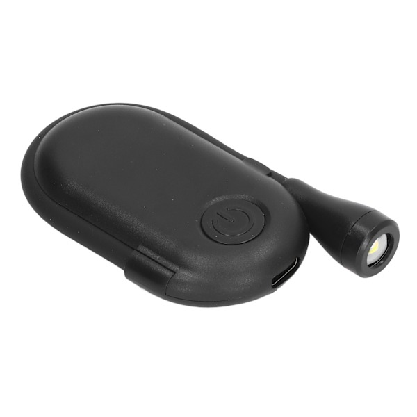 Boglæsningslampe USB Genopladelig 3 Farver Niveauer Lysstyrke Justerbar Fleksibel Clip On Boglampe Bog Nattelys Sort