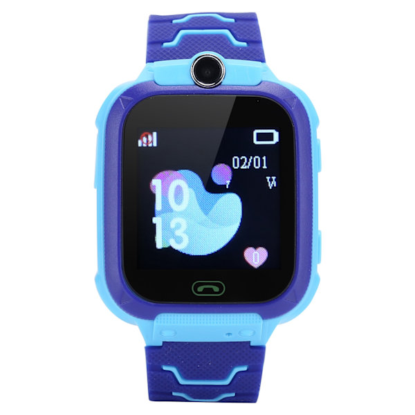 Q12B Smartklokke for barn, IP67 vanntett klokketelefon, anti-tap armbåndsur