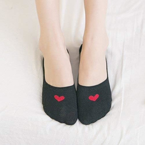 No Show Kids Socks Low Cut Ultra Soft Cotton Anti Slip för flickor