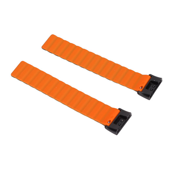 2 st silikon magnetiskt klockarmband justerbart armband för Redmi Smart Wearable tillbehör