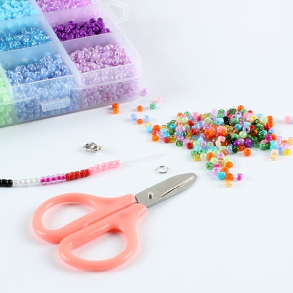 Hummerlås för smyckestillverkning, motståndskraftiga mot missfärgning, glasbeads ingår, förbättra dina DIY-projekt, fjäderbelastad automatisk grind för