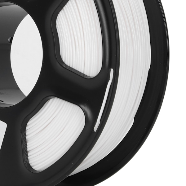 3D-skrivarfilament 1,75 mm 1 kg Nettovikt 220 till 250 Celsius Ren Färg PETG-filament för Påfyllning Ersättning Vit