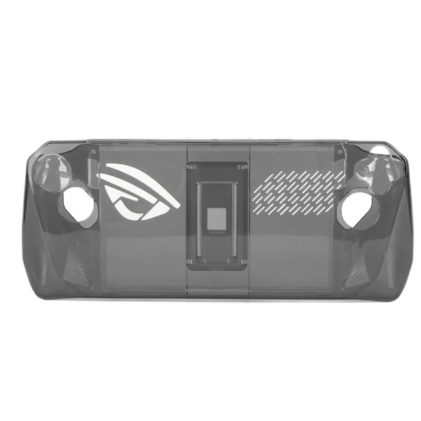 Game Console Clear Case Shockproof Prevent Slip TPU Protective Cover with Bracket for ASUS ROG Ally Handheld 2023