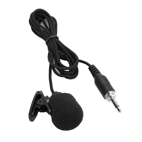 3 stk. 04A Kompakt Professionel Mini 3,5 mm Skrue Stik Mikrofon Ledning Krave Klips Forstærker Mic