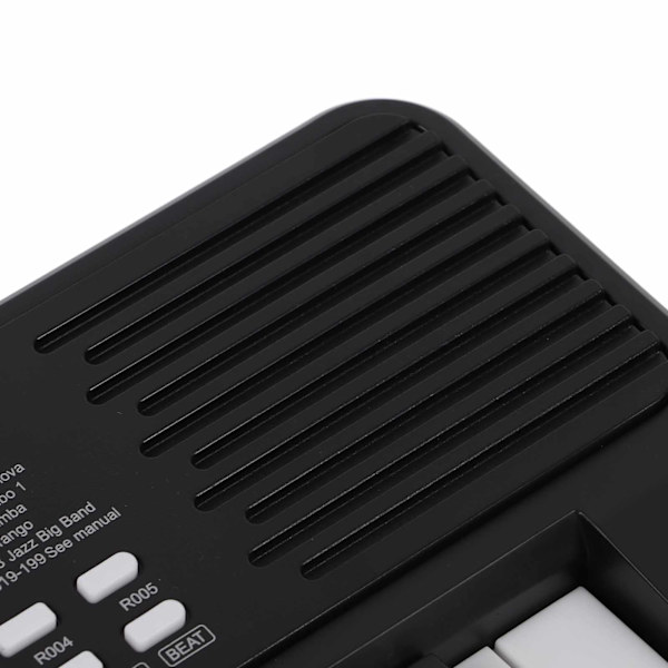 37-tangenters bærbar elektronisk keyboard oppladbar piano med hodetelefonkontakt pedagogisk instrument