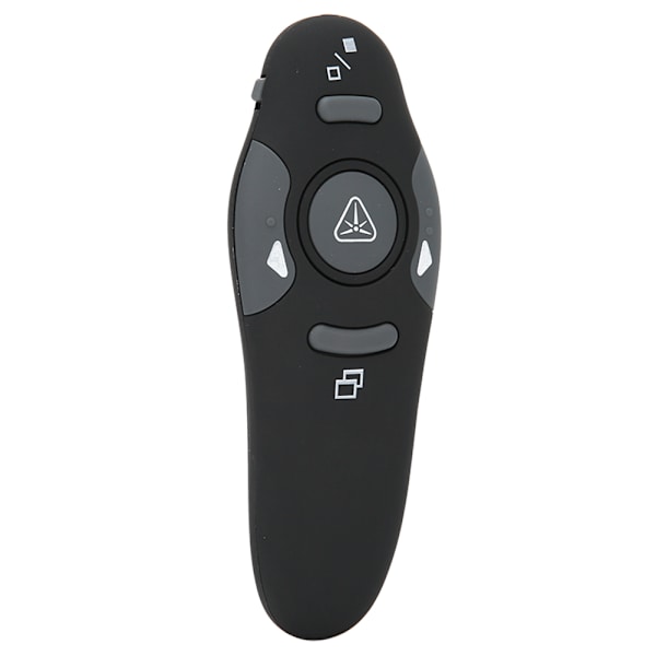 Rød belysning elektronisk sidevenderpenn Plug and Play 2.4G trådløs presentasjonskontroll