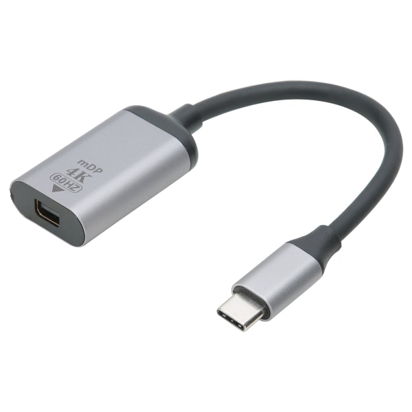 Ammattimainen kannettava TypeC-uros Mini DP -sovitinkaapelin lisävaruste Windowsiin