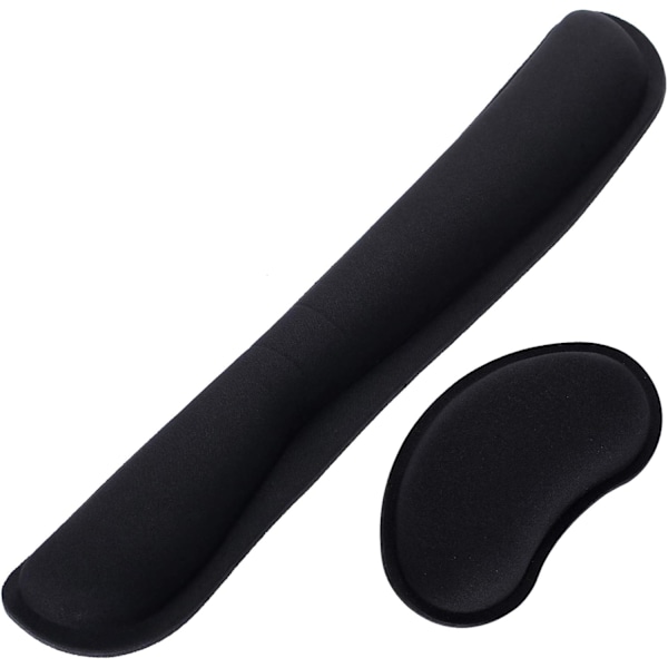 Öka Din Komfort: Ultratjocka Handledsstöd i Memory Foam, Ergonomiskt Designade För Optimalt Stöd, Halkfri Bas Säkerställer Stabilitet, Idealisk För
