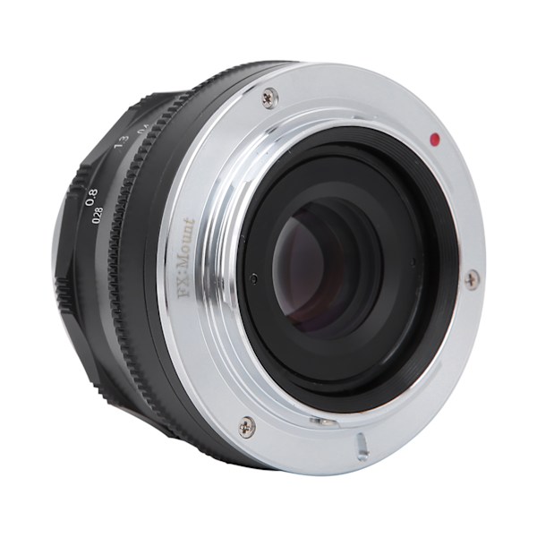 35mm F1.6 Multilayer Film Coating Spegellös Kamera FX Mount Objektiv Passar Fujifilm XT3 XT100 XT20 med Förvaringsväska Svart