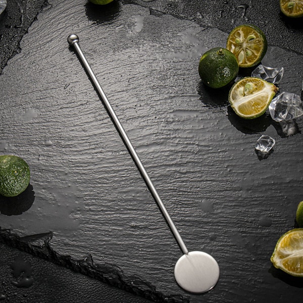 Återanvändbara Cocktail-sugrör, Kvalitetskonstruktion Diskmaskinsäker Rostfritt Stål för Fruktjuicemixning