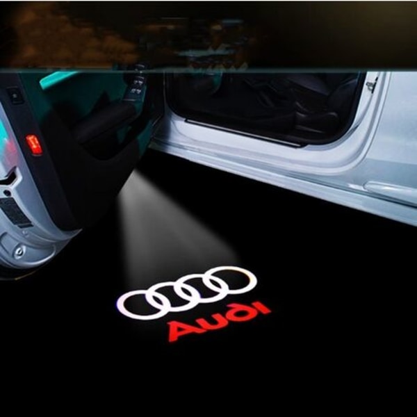 Sopii Audi Aodi -tervetuliaisvaloon A4LA5A6L -tunnelmavaloon A7A8LQ3Q5Q7 -oven laserprojektiovarijon lamppuun (Tyyli 2)