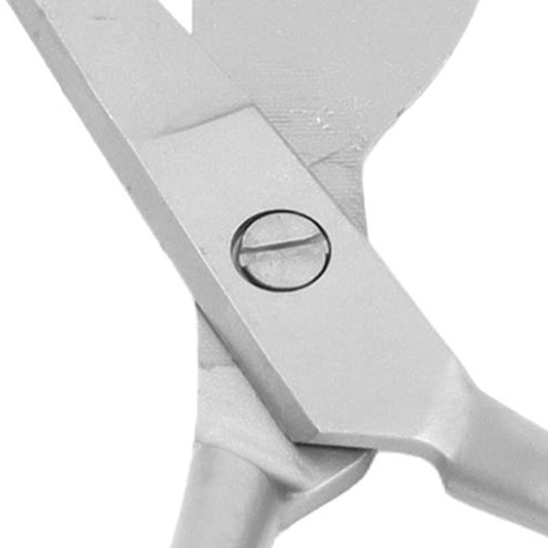Tufting Teppesaks Mini Bærbar Rustfritt Stål Andebill Hårball Trimming Saks Teppeskjærer Verktøy Sølv