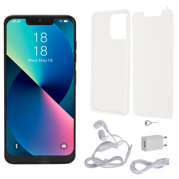 6,2 tuuman älypuhelin 6 Gt ja 128 Gt 7000 mAh 8 MP ja 16 MP MT6889 kymmenen ydin Android 11.0 -puhelimeen EU 100-240 V
