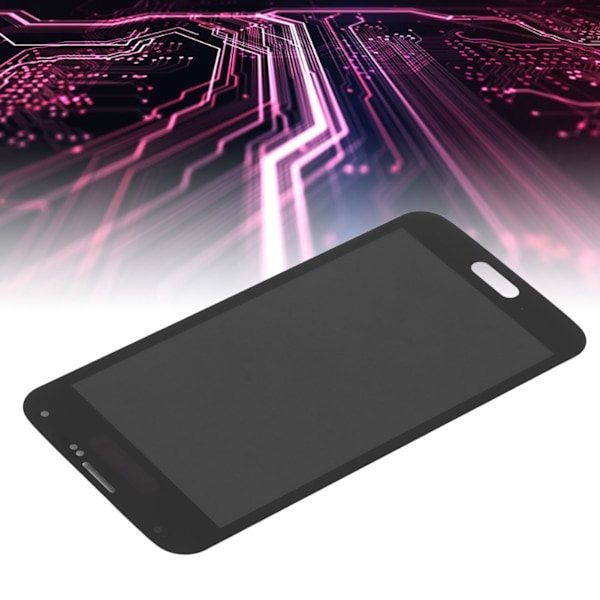 Skärmersättning LCD-skärm Touch Digitizer-enhet för Samsung Galaxy S5 Svart