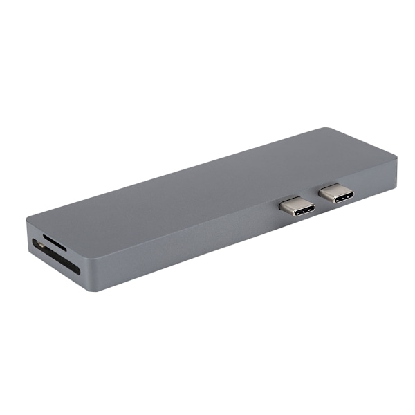8-i-1 Dual Type-C HUB Multiport Adapter 4K HDMI för MacBook 2016/2017/2018 Pro 13 tum 15 tum