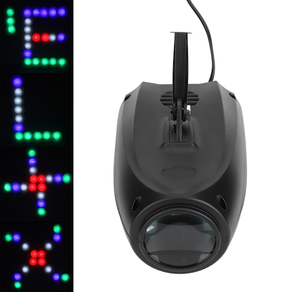 RGBW LED scenelys bærbar projektorlys for DJ-fest bryllup
