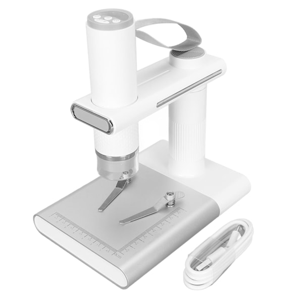 Trådløst digitalt mikroskop 50‑1000X forstørrelse 2 millioner piksler 1080P HD med justerbart stativ for Android for IOS