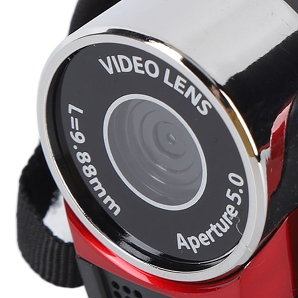 1080P 16MP DV-kamera 2,7 tommer TFT roterbar skærm 16x digital zoom videokamera med USB-kabel rød