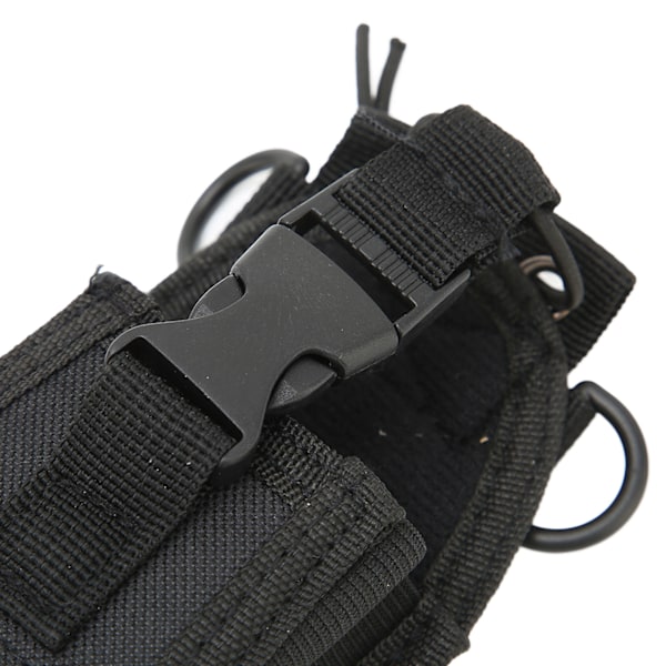 Walkie Talkie Holder Bag Nylon Beskyttende Bærbar 2-veis Radioveske Med Justerbar Rem for KenwoodMSC-20C