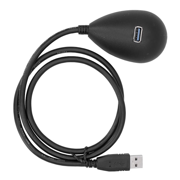 0,8 m USB 3.0 förlängningsdockningskabelram Dockningsbas Kabelhållare Hane till Hona