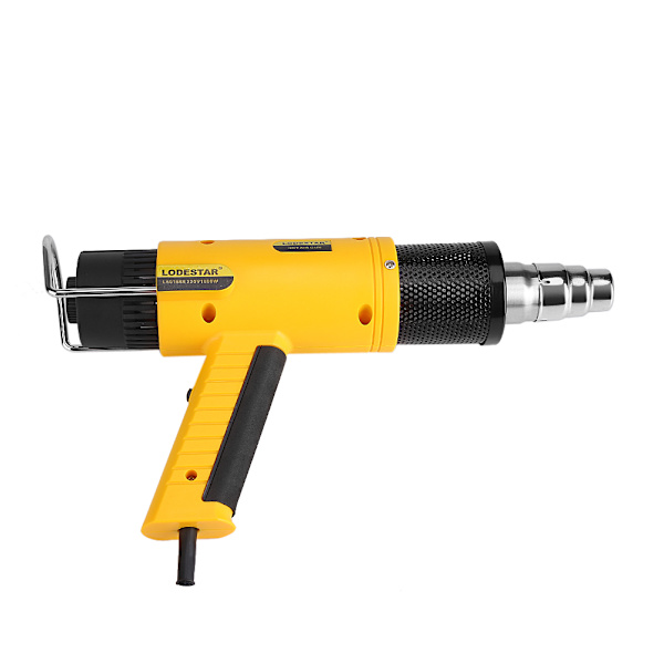 LODESTAR 1800W 220V Elektrisk Varmeluftpistol Håndholdt Varmejusterbar DIY Svejsningsværktøj