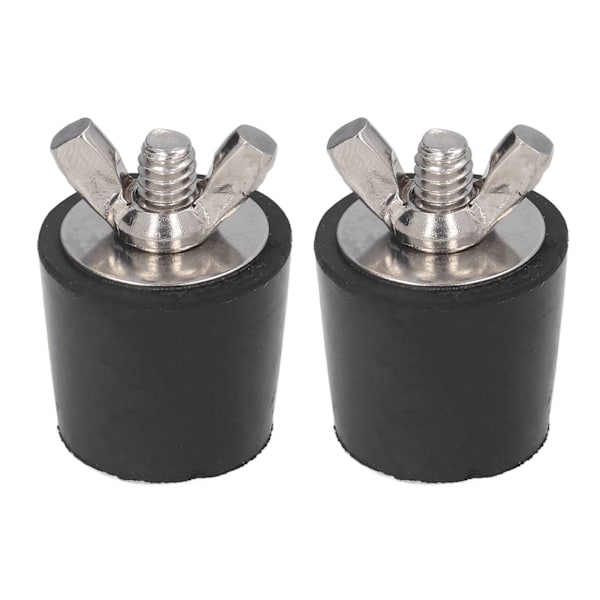 2 st simbassäng gummiproppar vinterplugg avsmalnande plugg simbassäng tillbehör 25 mm