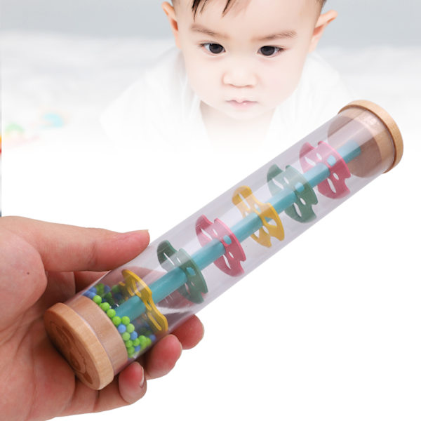 Baby Rainmaker Mini Rainstick Leksak Musikinstrument Leksak för Spädbarn Småbarn Barn
