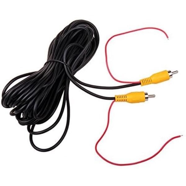 10M 32FT Videojatkokaapeli RCA-liitinjohto Phono-pistokkeen liitinpistoke peruutusautomaattitunnistuskaapelille Punainen