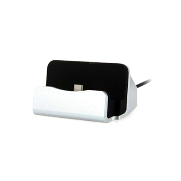 USB-laturi teline latausasema matkapuhelimelle työpöydän teline Android Type-C