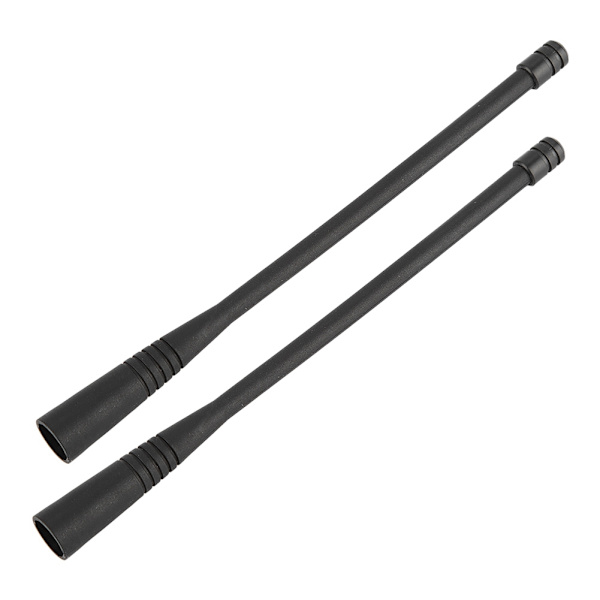 2 stk. bærbar UHF håndholdt walkie talkie toveis radioantenne for Yaesu/Vertex