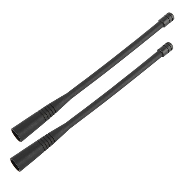 2 stk. bærbar UHF håndholdt walkie talkie tovejs radioantenne til Yaesu/Vertex