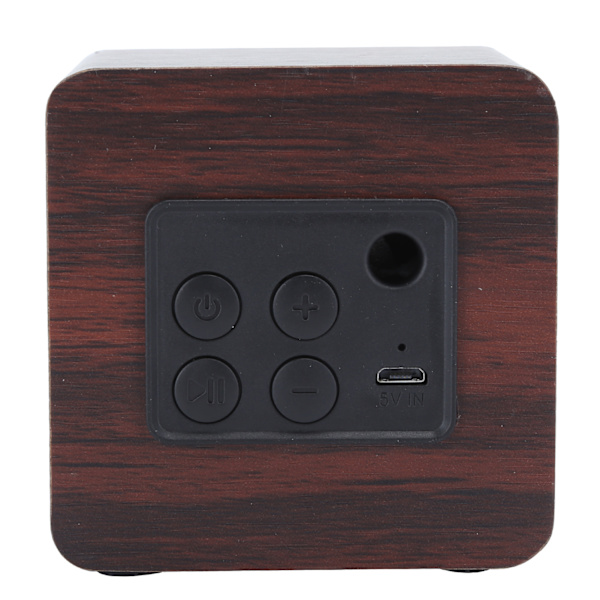 Kannettava Woodiness Bluetooth-kaiutin kaiutinlaatikko laite pähkinäpuun syillä