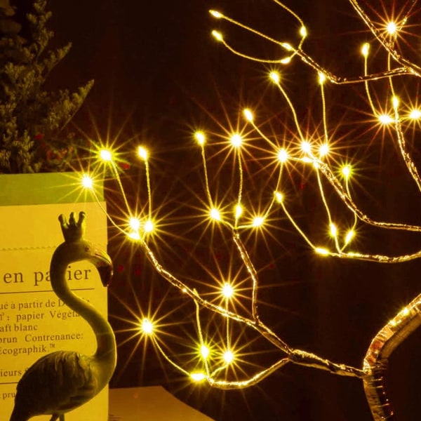 Bordlampe Bonsai-tre Lys Kunstig Tre Led Lys, 8 Moduser