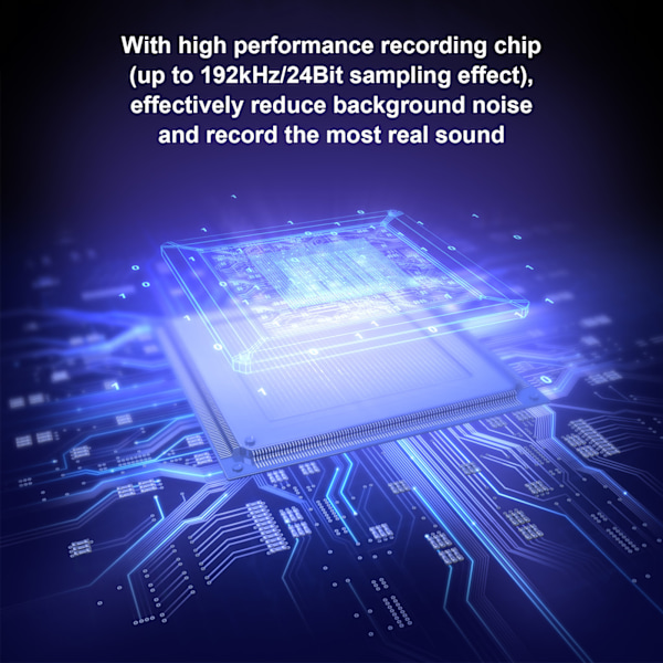 E105 USB-mikrofonisarja 192kHz/24bit USB-tietokoneen mikrofonisetti suoratoistoon, podcastien tallennukseen, pelaamiseen ja kokouksiin