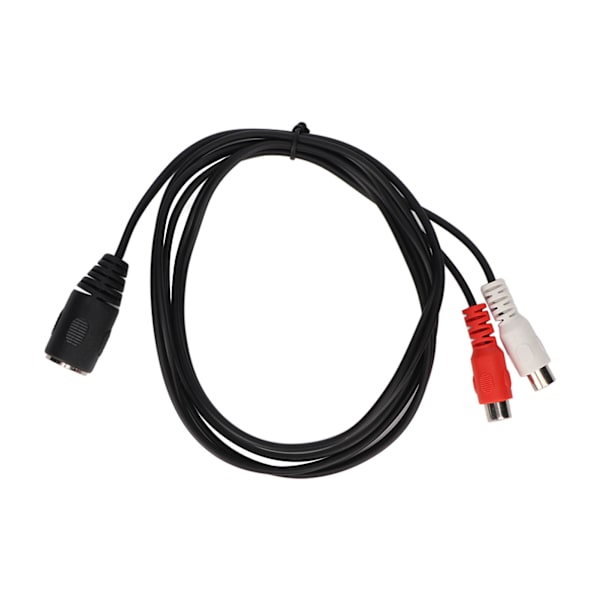 DIN 7 PIN til 2 RCA-kabel DIN 7PIN hun til 2RCA hun Y-splitterkabel til elektronisk piano lydudstyr 4,9 fod